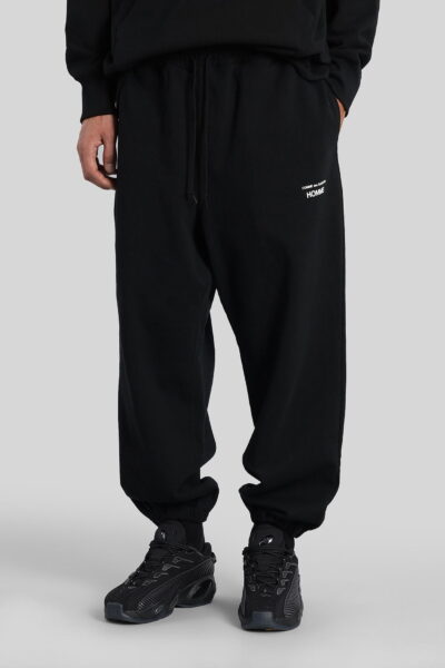 Comme des Garçons Homme Pants In Black Cotton
