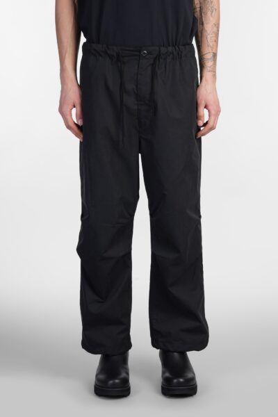 Comme des Garçons Homme Pants In Black Cotton