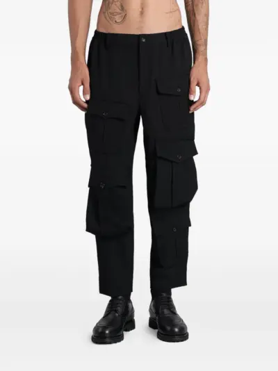 Comme des Garçons Homme Plus multi-pocket cargo pants - Black