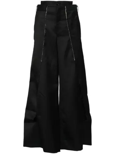 Comme des Garçons Homme Plus straight-leg trousers - Black