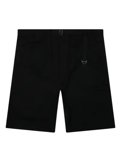 Comme des Garçons Homme elasticated-waistband utility shorts - Black