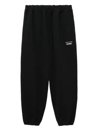 Comme des Garçons Homme logo-print track pants - Black