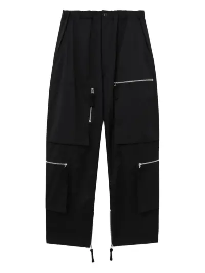 Comme des Garçons Homme zip-pocket cargo pants - Black