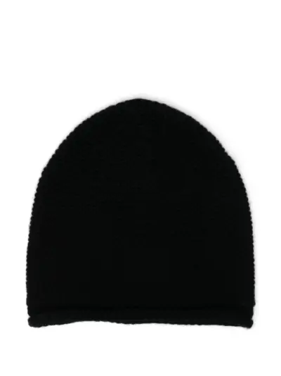Devoa knitted beanie - Black