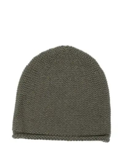 Devoa knitted beanie - Green