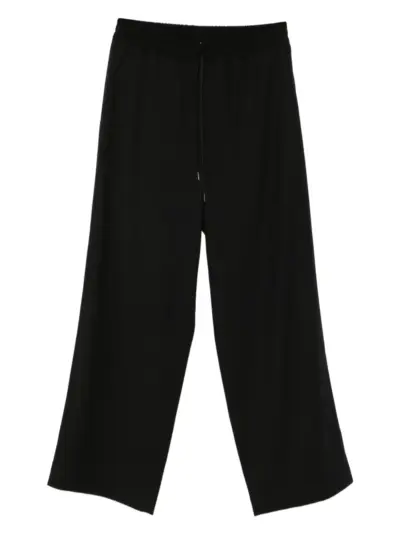 Isabel Benenato elastic-waist trousers - Black