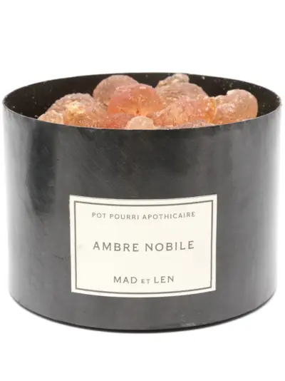 MAD et LEN Ambre Nobile pot pourri - Black