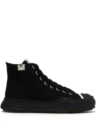 Maison MIHARA YASUHIRO Hank OG Sole canvas sneakers - Black