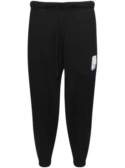 Maison MIHARA YASUHIRO logo-appliqué track pants - Black