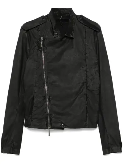 Masnada distressed jacket - Black