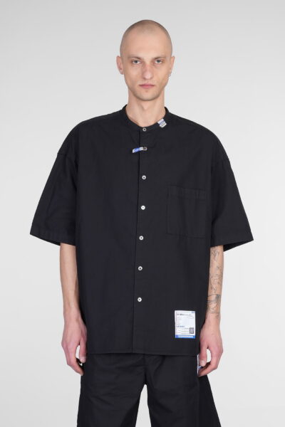 Mihara Yasuhiro Shirt In Black Cotton