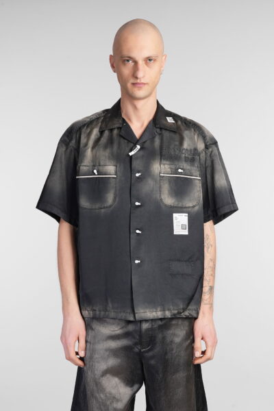 Mihara Yasuhiro Shirt In Black Cotton