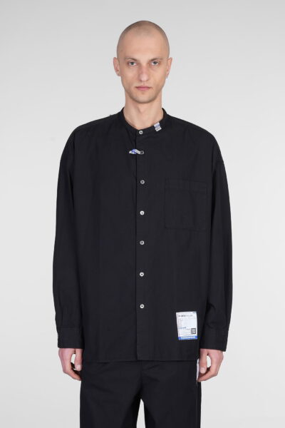 Mihara Yasuhiro Shirt In Black Cotton