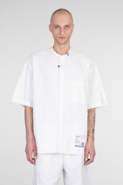 Mihara Yasuhiro Shirt In White Cotton