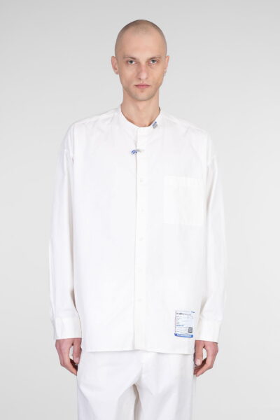 Mihara Yasuhiro Shirt In White Cotton