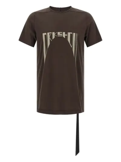 Rick Owens DRKSHDW Level T graphic-print T-shirt - Brown