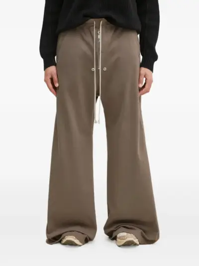 Rick Owens DRKSHDW button-fastening pocket track pants - Grey