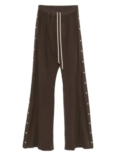 Rick Owens DRKSHDW drawstring wide-leg trousers - Brown