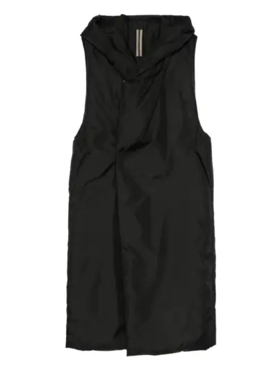 Rick Owens DRKSHDW sleeveless padded coat - Black