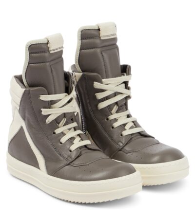 Rick Owens Kids Geobasket high-top sneakers