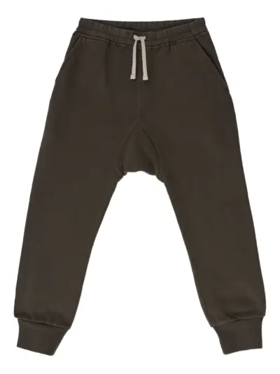 Rick Owens Kids drawstring track pants - Brown