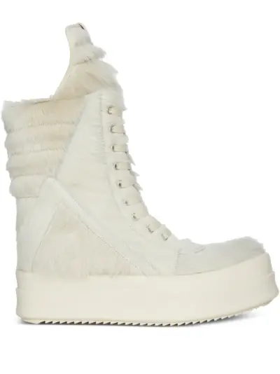 Rick Owens Mega Geobasket sneakers - White