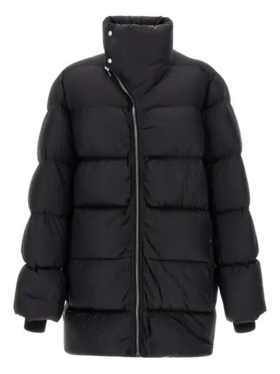 Rick Owens Turtle quilted down coat - Black