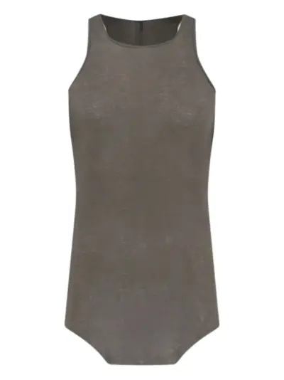 Rick Owens classic racer-back tank top - Green