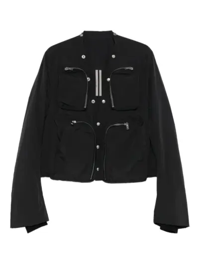 Rick Owens multi-pocket jacket - Black