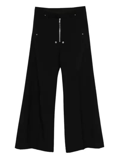 Rick Owens virgin wool trousers - Black