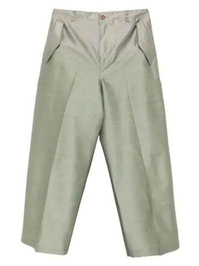 Taakk wide-leg pants - Green