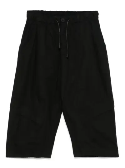 Transit drawstring trousers - Black
