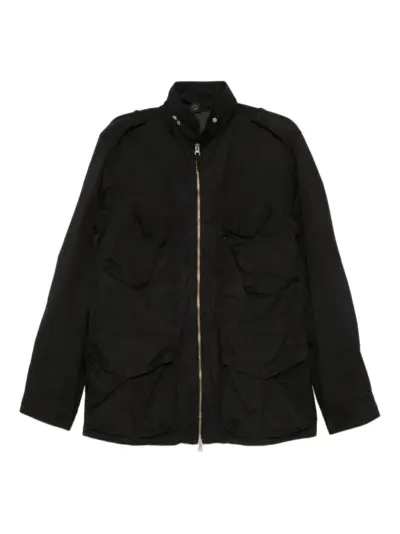 Yohji Yamamoto Pre-Owned 2000s flap-pocket zip-front coat - Black