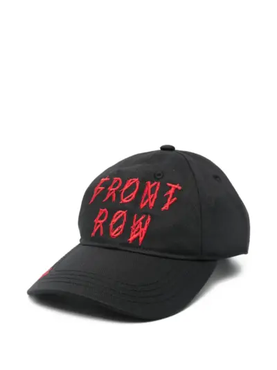 44 LABEL GROUP Front Row Cotton Gabardine Cap - Black