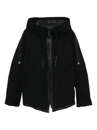 69 BY ISAAC SELLAM zip-up hooded jacket - Black