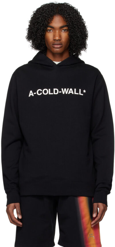 A-COLD-WALL* Black Essential Hoodie