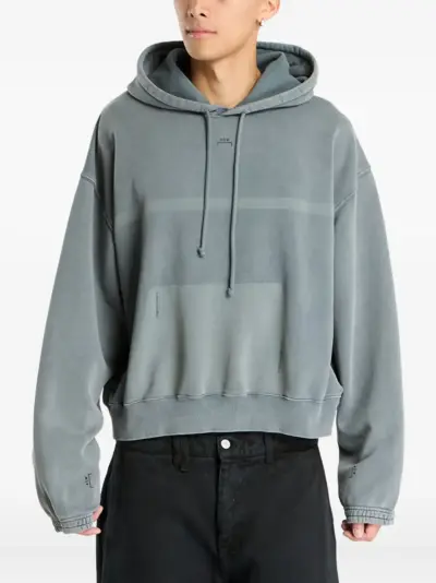 A-COLD-WALL* logo-printed hoodie - Grey