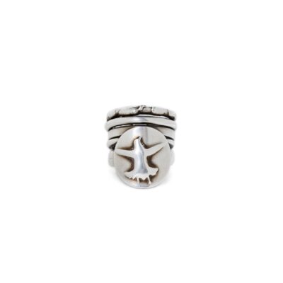 Ann Demeulemeester Mossa Flying Bird Stacked Ring