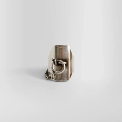 Ann Demeulemeester Silver Martine Ring - Locking