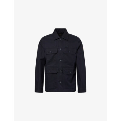 Belstaff Mens Belstaff Forge Patch-Pocket Cotton Jacket