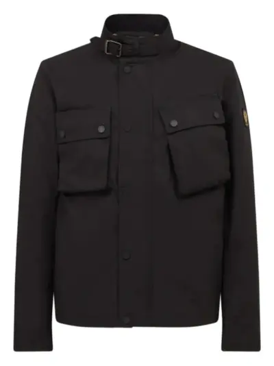 Belstaff button-fastening flap-pocket jacket - Black
