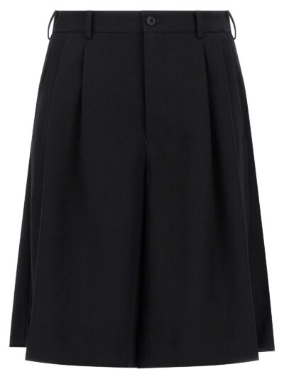 Comme Des Garçons Homme Plus Wool Bermuda Shorts
