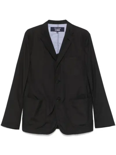 Comme des Garçons Homme cotton blazer - Black