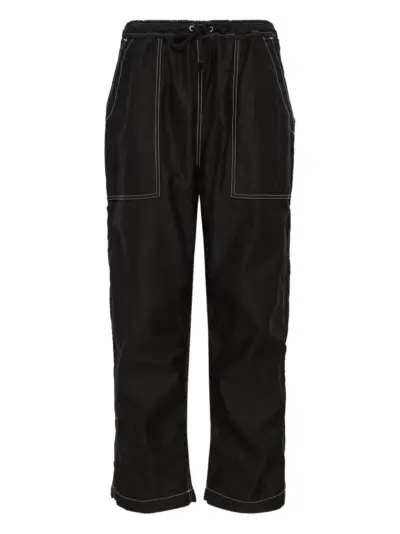 Comme des Garçons Homme drawstring-waist trousers - Black