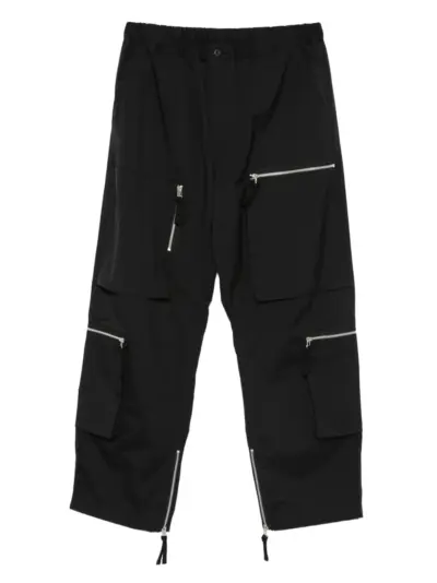 Comme des Garçons Homme zip-pocket trousers - Black