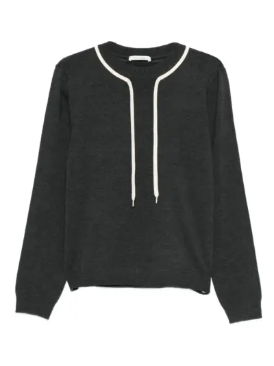 Craig Green drawstring-detail sweater - Black