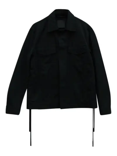 Craig Green point-collar cotton jacket - Black