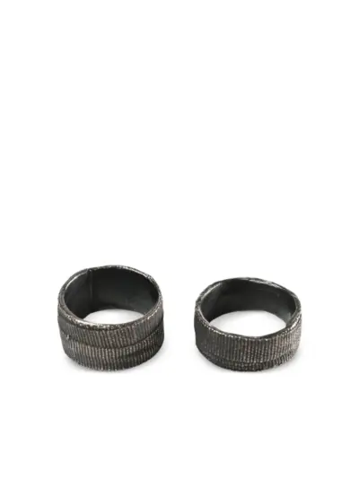 Detaj textured ring - Silver