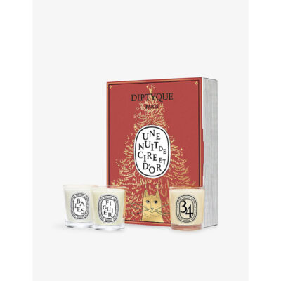 Diptyque Diptyque Holiday Edition Surprise Miniature Scented Candle Set Of Three