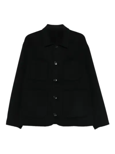 Giorgio Brato buttoned patch-pocket jacket - Black